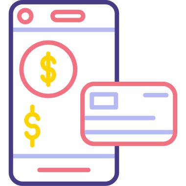 ödeme simge vektör çizim