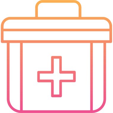 Haçlı bir çantanın vektör illüstrasyonu