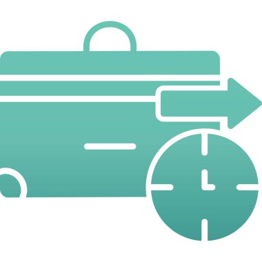 dağıtım simgesi, vektör illüstrasyon tasarımı