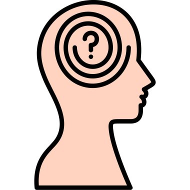 İnsan beyni simgesi, özet biçimi