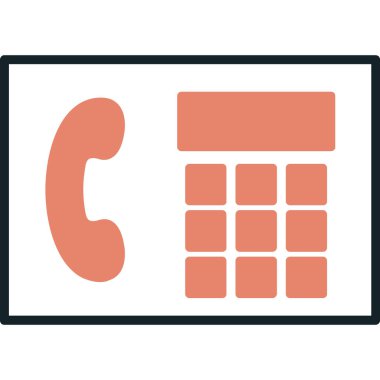 vektör merkezi simgesi