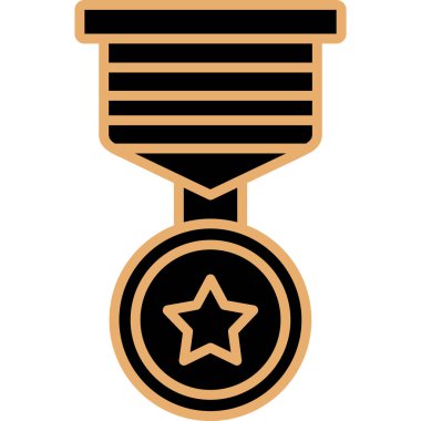 Kupa. Web simgesi basit illüstrasyon