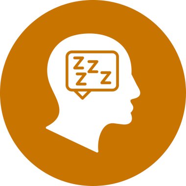 Maske simgesi olan bir adamın vektör çizimi