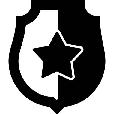 Rozet Simgesi Moda Biçiminde İzole Arkaplan