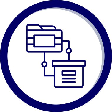 seo modern simgesinin vektör illüstrasyonu