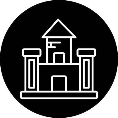 Yapı simgesinin vektör illüstrasyonu