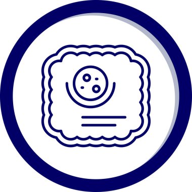 Gıda simgesinin vektör illüstrasyonu