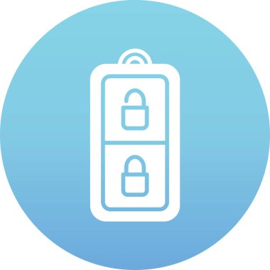 çanta simgesi vektör illüstrasyonu