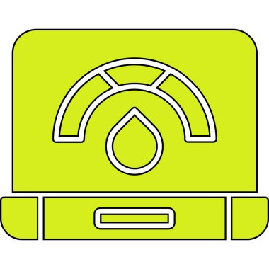 Modern b 'nin vektör illüstrasyonu simge müziğinden yoksun.