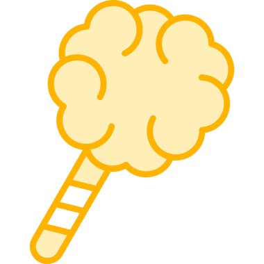 dondurma ikonu vektör illüstrasyonu