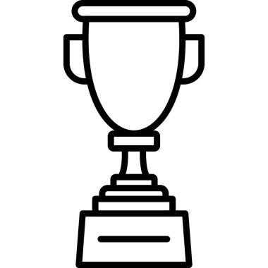 kupa izole vektör simgesi