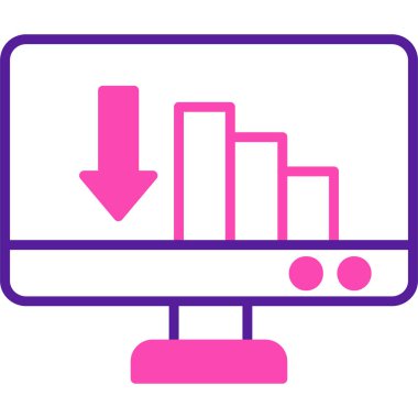 seo modern simgesinin vektör illüstrasyonu