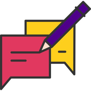 Bir kitap simgesinin vektör illüstrasyonu