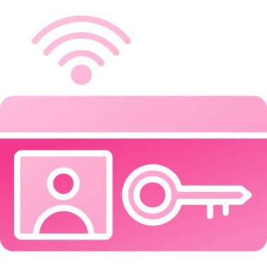 Basit vektör simgesi, nesnelerin çizimi ve güvenlik