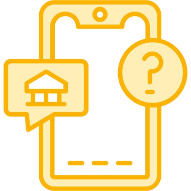 Bir ev simgesini vektör çizim