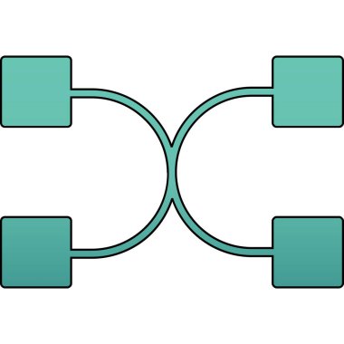 seo modern simgesinin vektör illüstrasyonu