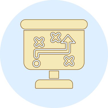 seo modern simgesinin vektör illüstrasyonu