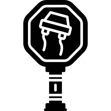 Lamba. Web simgesi basit illüstrasyon