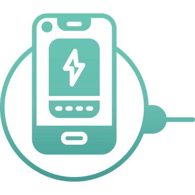 pil şarj ikonlu akıllı telefon