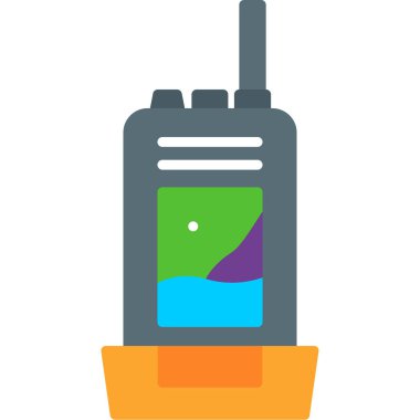 Navigasyon web simgesi basit vektör illüstrasyonu