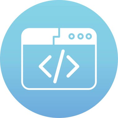 Web tasarım vektör çizgisi simgesi