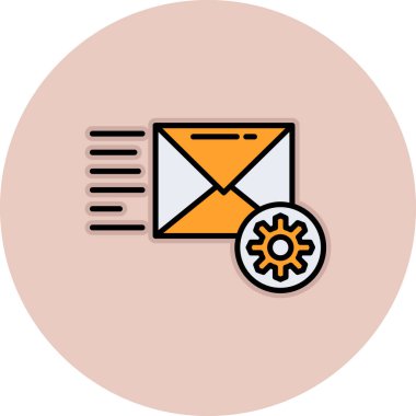 e- posta simgesi vektör illüstrasyonu