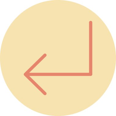 ok simgesinin vektör illüstrasyonu