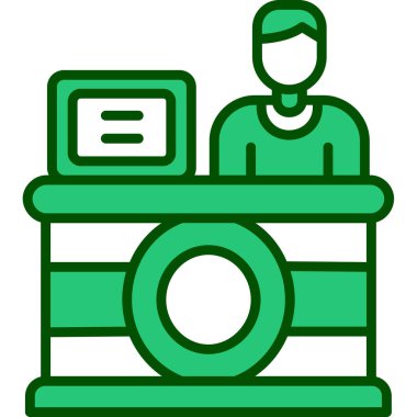 Banka kartı vektör çizgisi simgesi