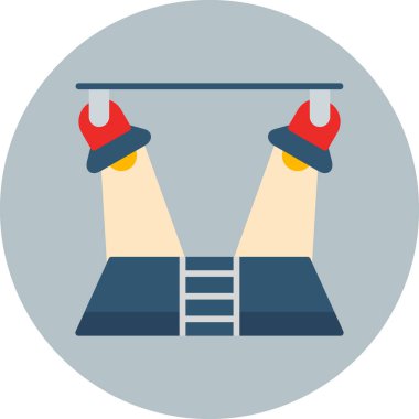 Bir simgenin vektör illüstrasyonu