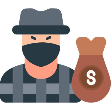 Para için. Web simgesi basit illüstrasyon