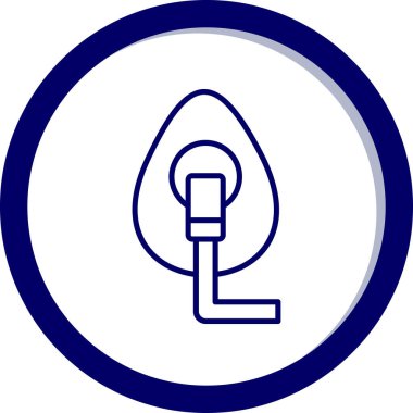 Bir b simgesinin vektör illüstrasyonu