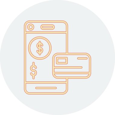 Dolar sembollü cüzdan vektör çizimi