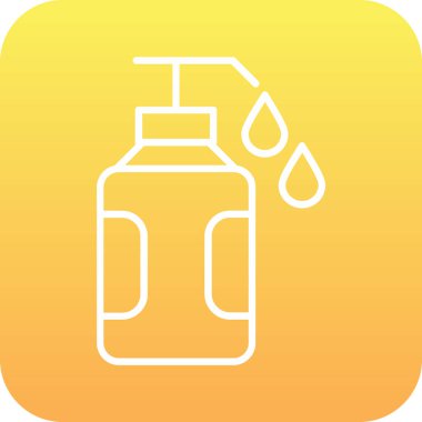 şişe simgesi vektör illüstrasyonu