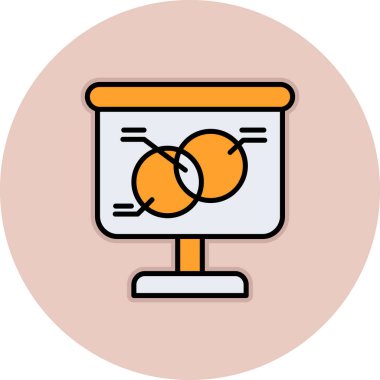 Seo simgesinin vektör illüstrasyonu