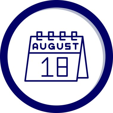 Ağustos sembol tasarımı