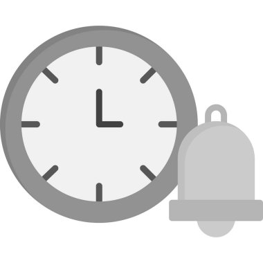 Kronometre simgesi, vektör illüstrasyonu