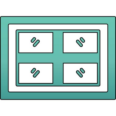 modern simge vektör illüstrasyonu