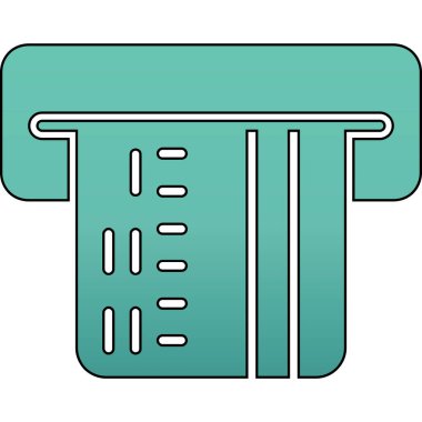 Modern simgenin vektör illüstrasyonu