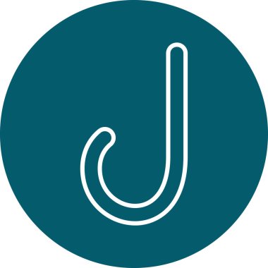 Kanca ico 'nun vektör çizimi