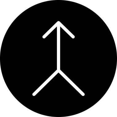 ok simgesi vektör illüstrasyonu