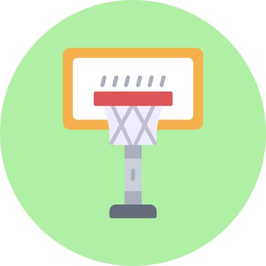 adresler düz renkli simge.