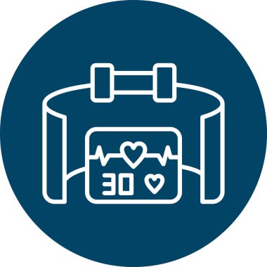 Modern b 'nin vektör illüstrasyonu ikon kalpten yoksun