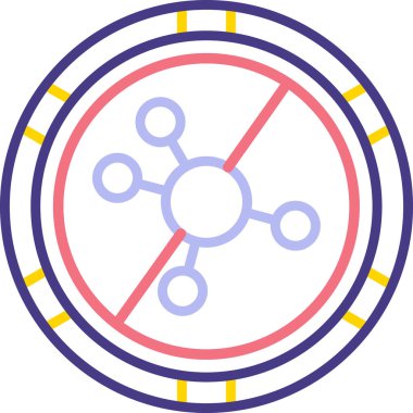 Saat simgesi vektör illüstrasyonu