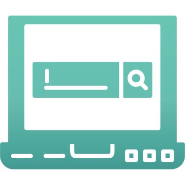 Ağ simgesi. Basit resimleme