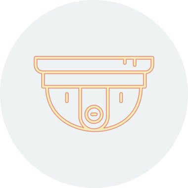 Kask simgesi vektör illüstrasyonu