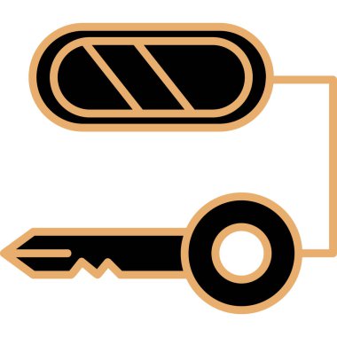 Ekmek. Web simgesi vektör illüstrasyonu