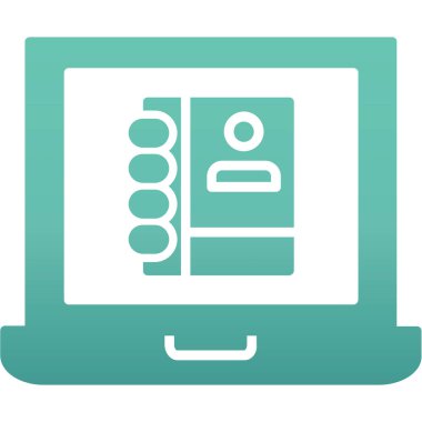 bilgisayar simgesi vektör illüstrasyonu