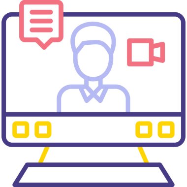 İnternet ağı. Basit resimleme