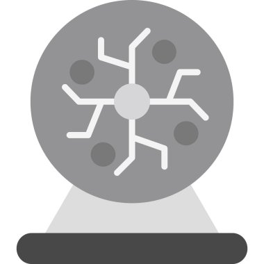 Küresel ağ düz simgesini, vektör çizim