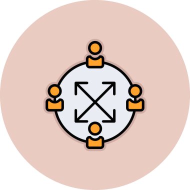 ağ bağlantısı simgesi çizimi